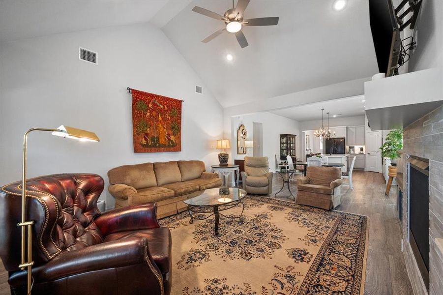 Furnished interior view inside a new home in , Waxahachie (Image 30).