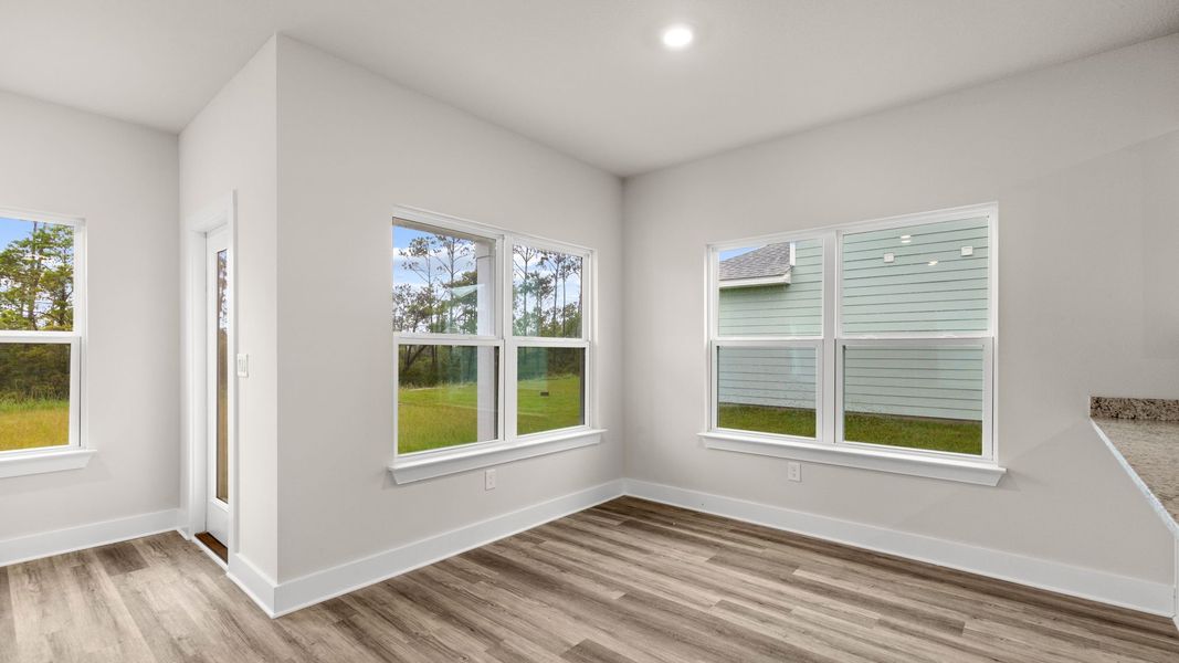 Representative unfurnished interior of a home built from the The Monroe by D.R. Horton in WindMark Beach, Port Saint Joe (Image 19).