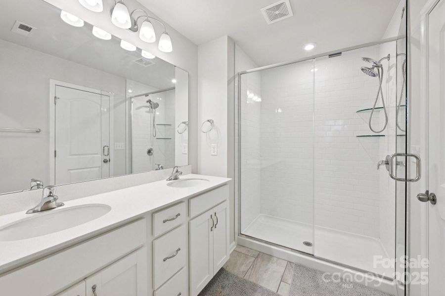 Furnished interior view inside a new home in , Charlotte (Image 31).