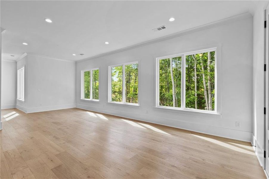 Spacious, unfurnished interior of a new home in , Buford (Image 38).