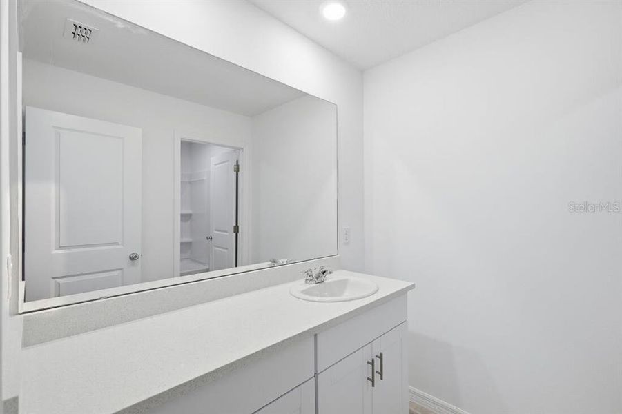 Furnished interior view inside a new home in Waterstone, Groveland (Image 29).