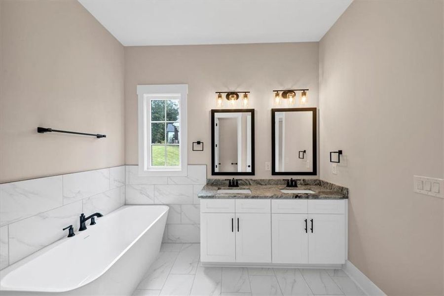 Furnished interior view inside a new home in , Ball Ground (Image 15).