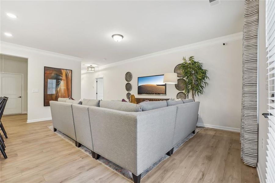 Furnished interior view inside a new home in Southbend, Rome (Image 6).