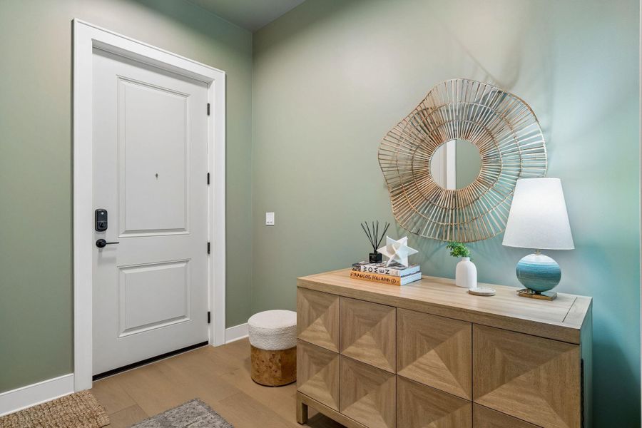 Furnished interior view inside a new home in , Charleston (Image 7).