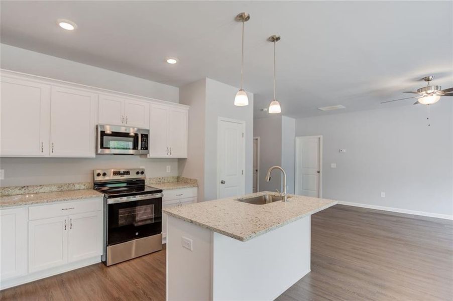 Furnished interior view inside a new home in , Royston (Image 14).