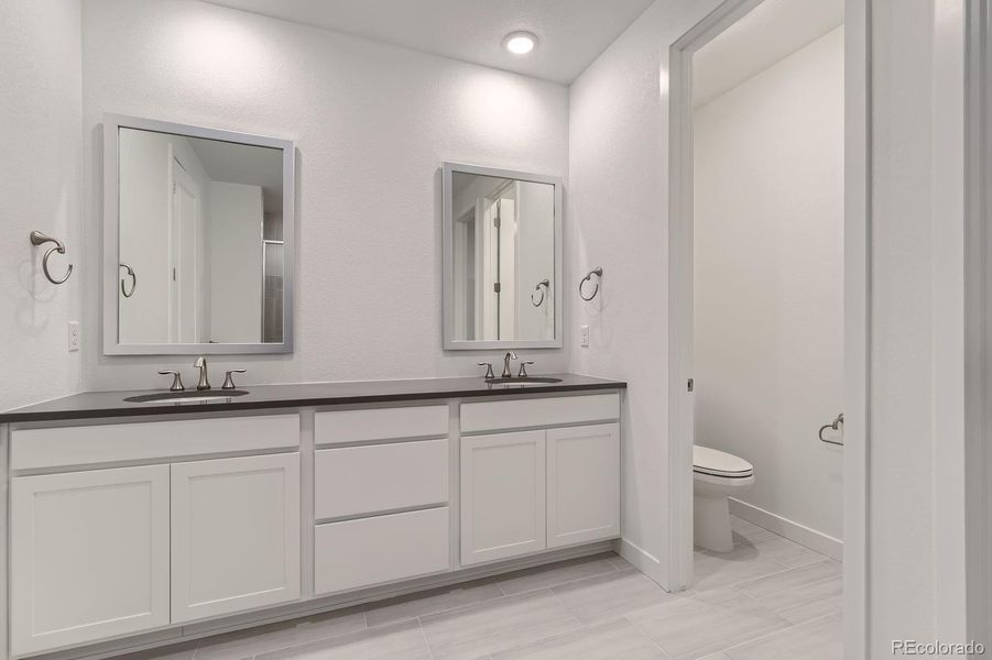 Furnished interior view inside a new home in Macanta: The Grand Collection, Castle Rock (Image 6).