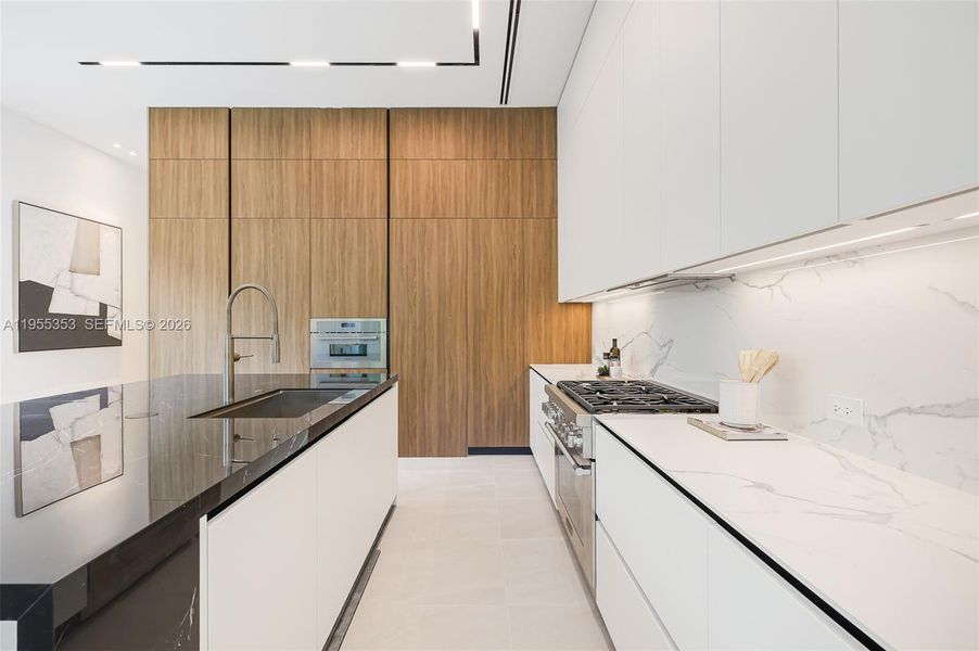 Furnished interior view inside a new home in , Miami (Image 8). Furnished interior view inside a new home in , Miami (Image 8).