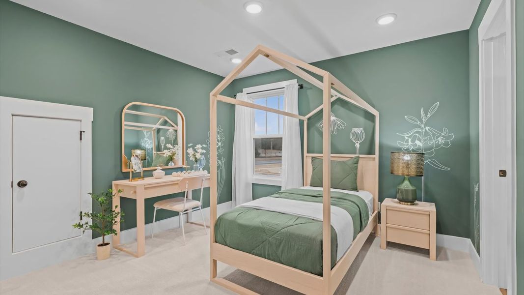 Furnished interior view inside a new home in Fox Hollow, Spartanburg (Image 21).