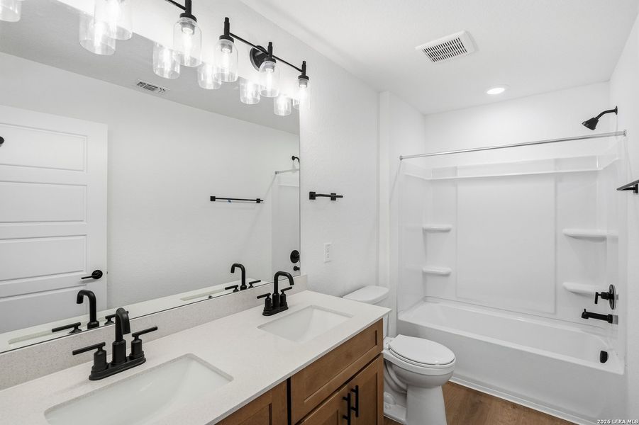 Furnished interior view inside a new home in Dove Song, Marion (Image 11).