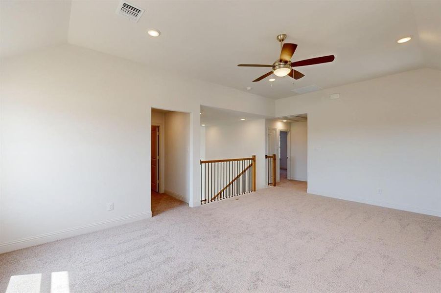 Spacious, unfurnished interior of a new home in Vintage Village, Argyle (Image 20). Spacious, unfurnished interior of a new home in Vintage Village, Argyle (Image 20).