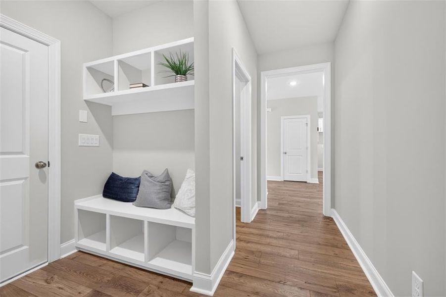 Furnished interior view inside a new home in , Buford (Image 22).