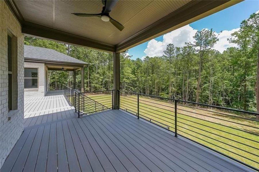 Exterior details and patio area of a home in , Buford (Image 3).