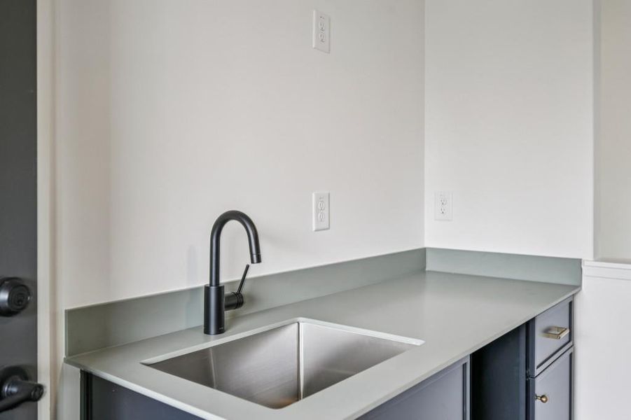 Close-up of interior finishes inside a home in , Atlanta (Image 15).