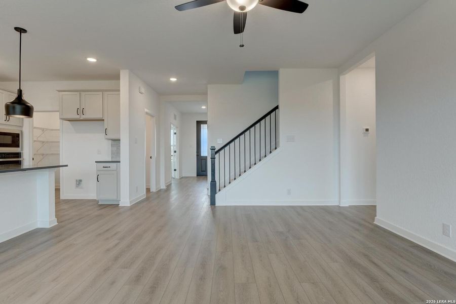 Spacious, unfurnished interior of a new home in Nopal Valley, San Antonio (Image 25). Spacious, unfurnished interior of a new home in Nopal Valley, San Antonio (Image 25).