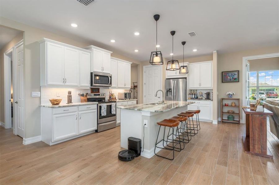 Furnished interior view inside a new home in , Punta Gorda (Image 28).