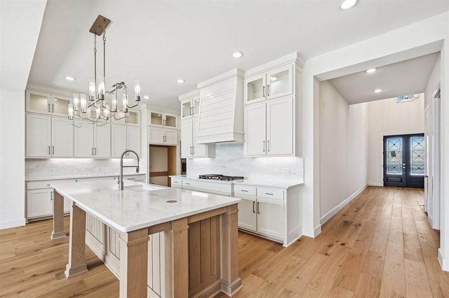 Furnished interior view inside a new home in Saddle Star Estates, Rockwall (Image 7).