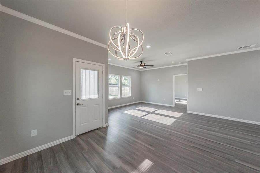 Spacious, unfurnished interior of a new home in , Fort Worth (Image 35).