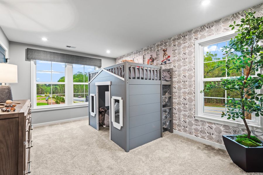 Furnished interior view inside a new home in Sage Woods, Dallas (Image 18).