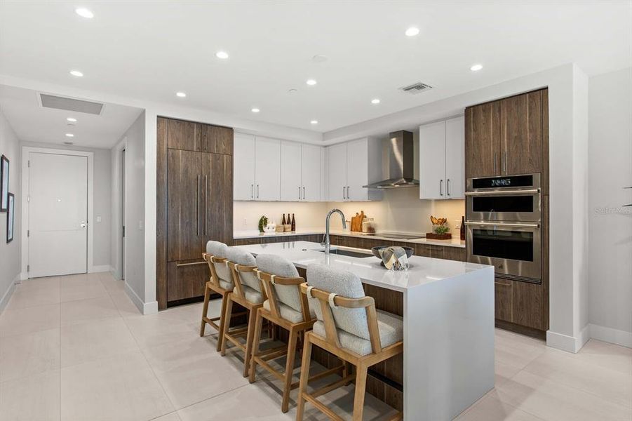 Furnished interior view inside a new home in , St. Petersburg (Image 6).