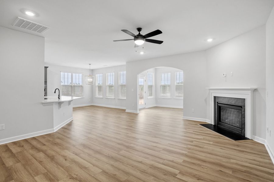 Spacious, unfurnished interior of a new home in Sweetbrier, Durham (Image 30).