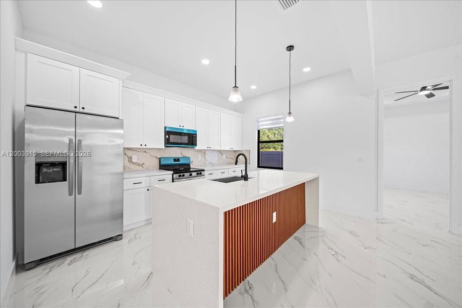 Furnished interior view inside a new home in , Cape Coral (Image 7).