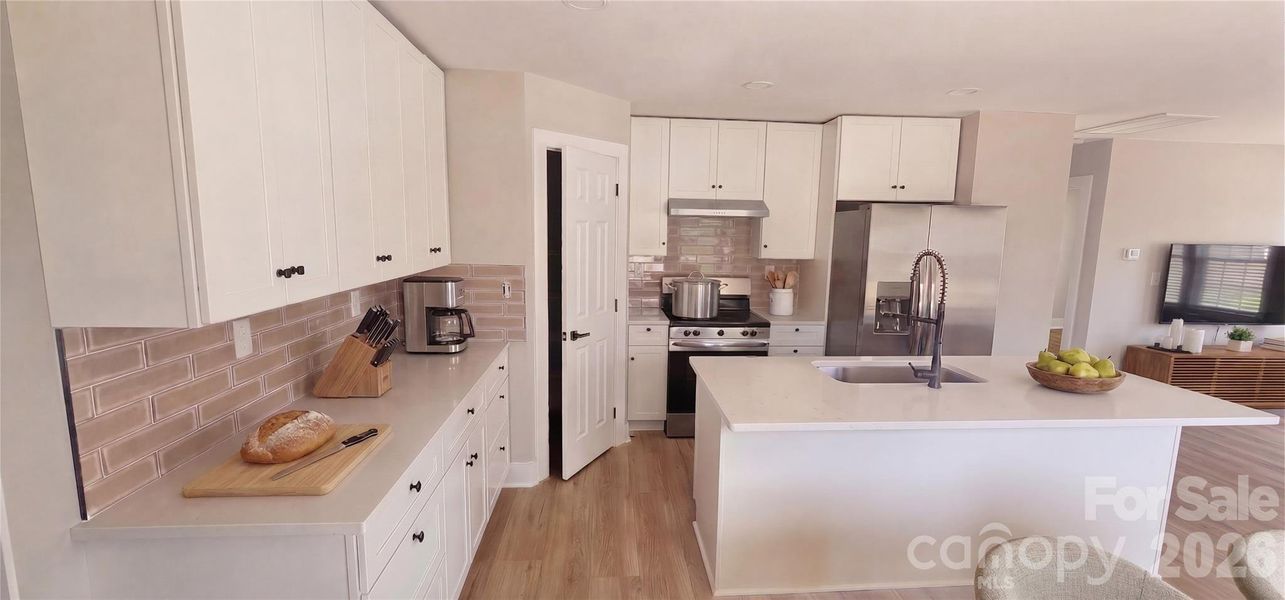 Furnished interior view inside a new home in , Clover (Image 4).