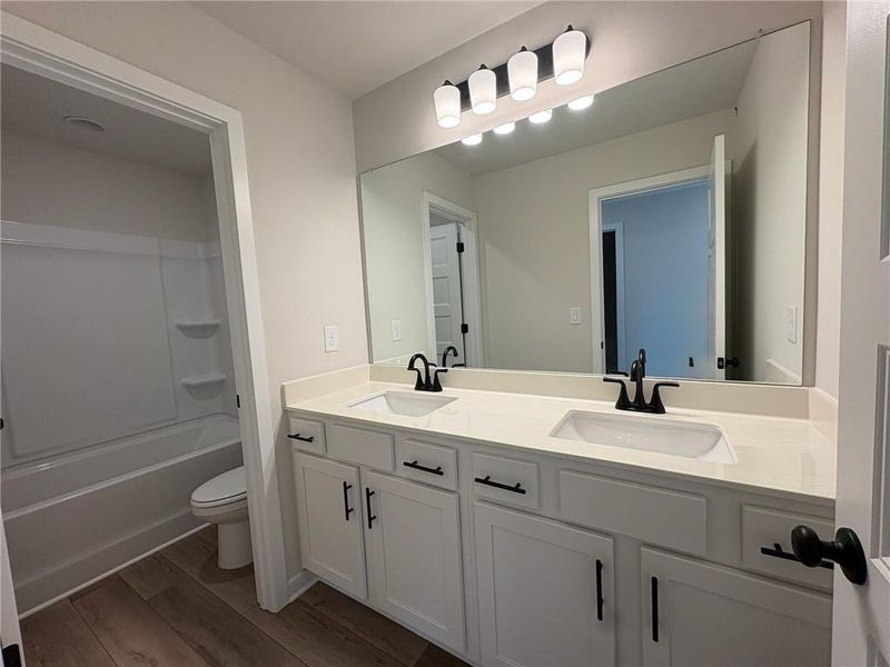 Furnished interior view inside a new home in Greenefield, Cartersville (Image 6).