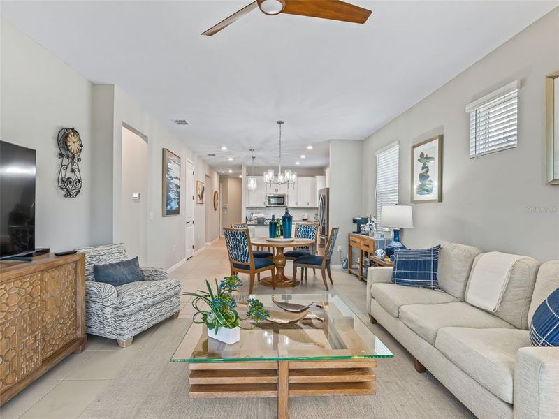 Furnished interior view inside a new home in Del Webb Stone Creek, Ocala (Image 18).