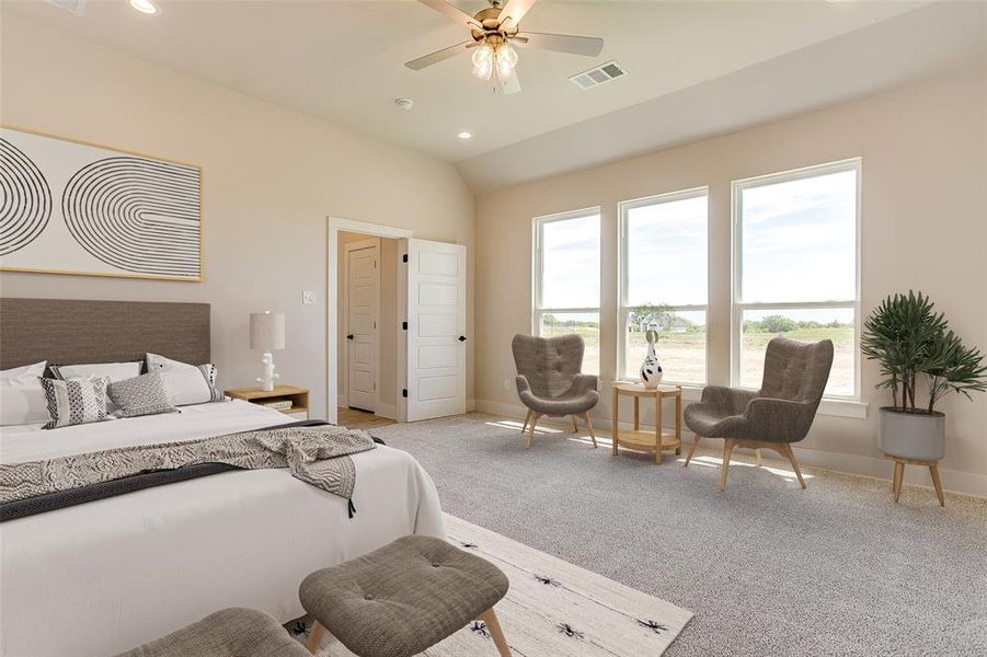Furnished interior view inside a new home in Taylor Ranch, Springtown (Image 5).
