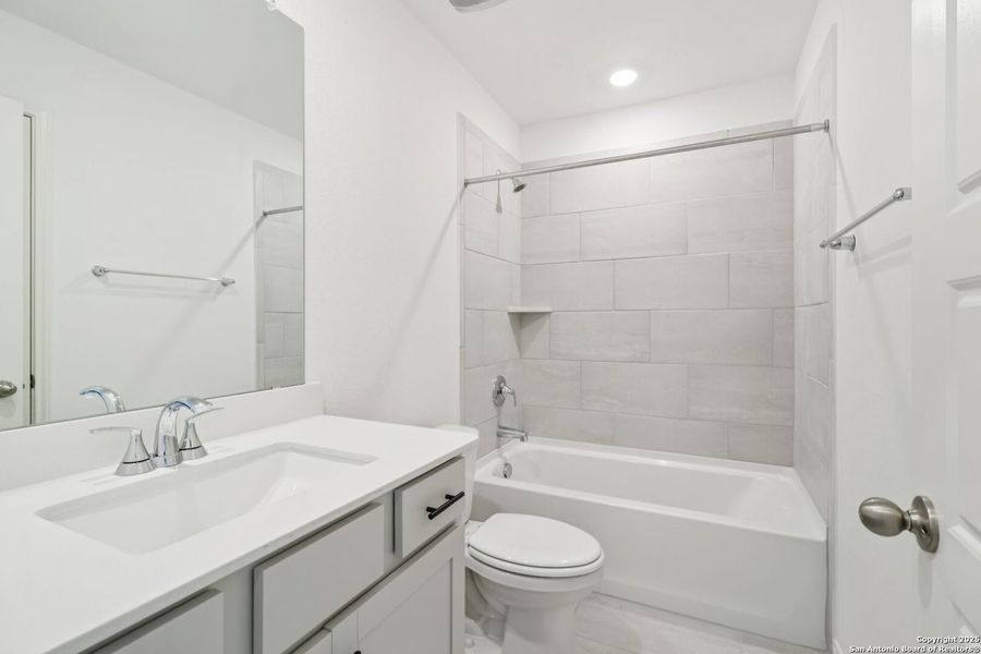 Furnished interior view inside a new home in , San Antonio (Image 11). Furnished interior view inside a new home in , San Antonio (Image 11).