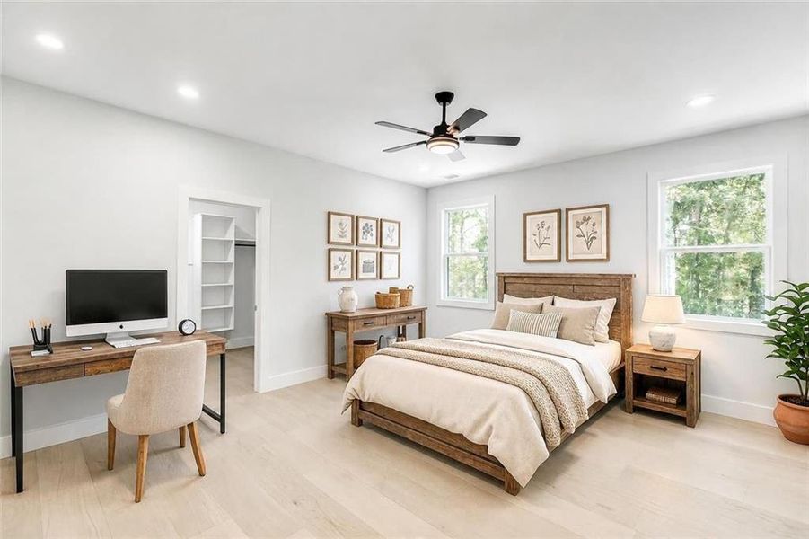 Furnished interior view inside a new home in , Gainesville (Image 42).