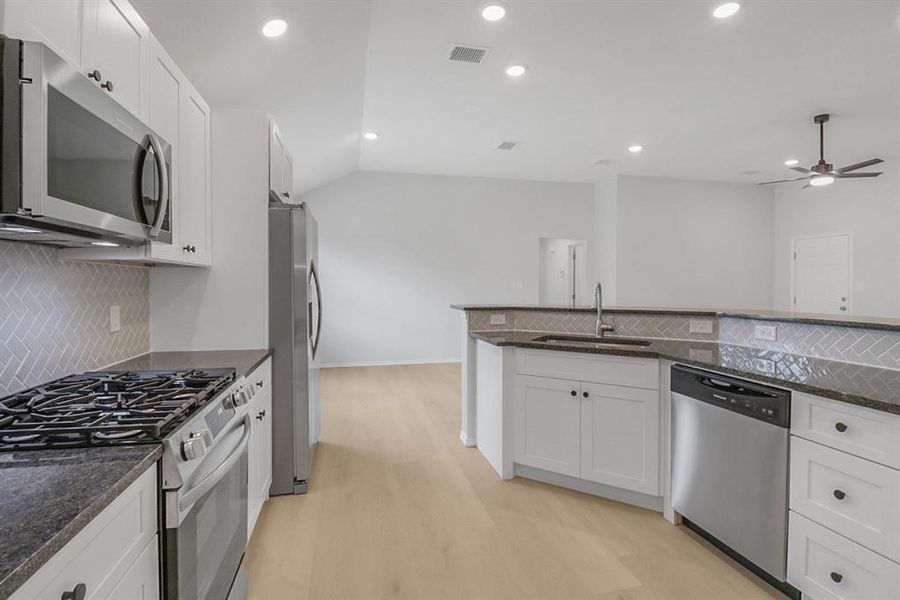 Furnished interior view inside a new home in , Coleman (Image 7). Furnished interior view inside a new home in , Coleman (Image 7).