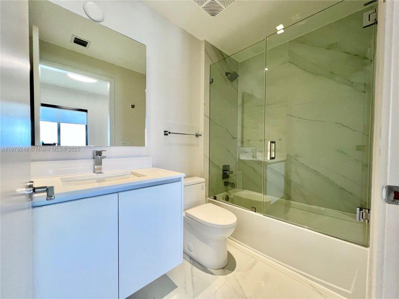 Furnished interior view inside a new home in , Miami (Image 19).