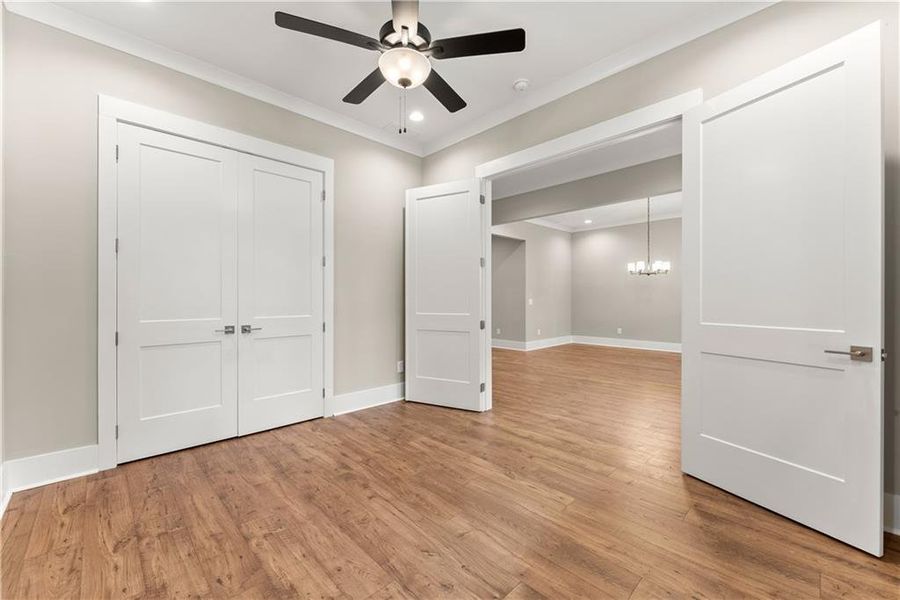 Spacious, unfurnished interior of a new home in , Cleveland (Image 25).