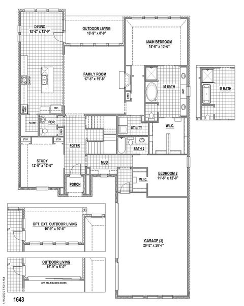 Plan 1643 1st Floor