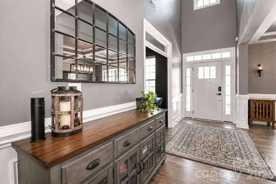 Furnished interior view inside a new home in Falls Cove, Troutman (Image 12).