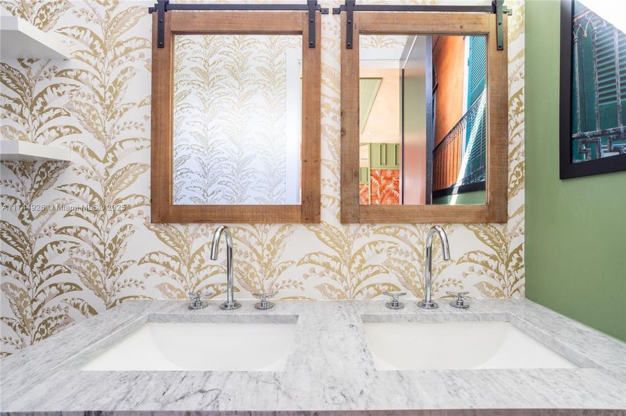 Furnished interior view inside a new home in , Miami (Image 5).