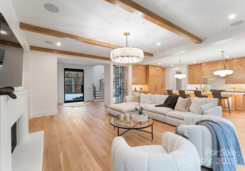 Furnished interior view inside a new home in , Denver (Image 19).