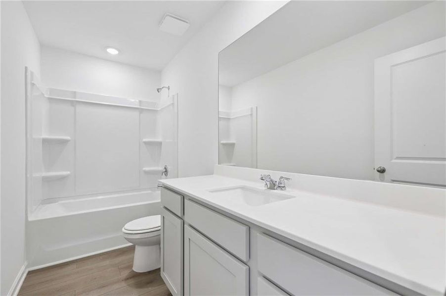 Furnished interior view inside a new home in The Pointe at Heron Bay, Locust Grove (Image 10).