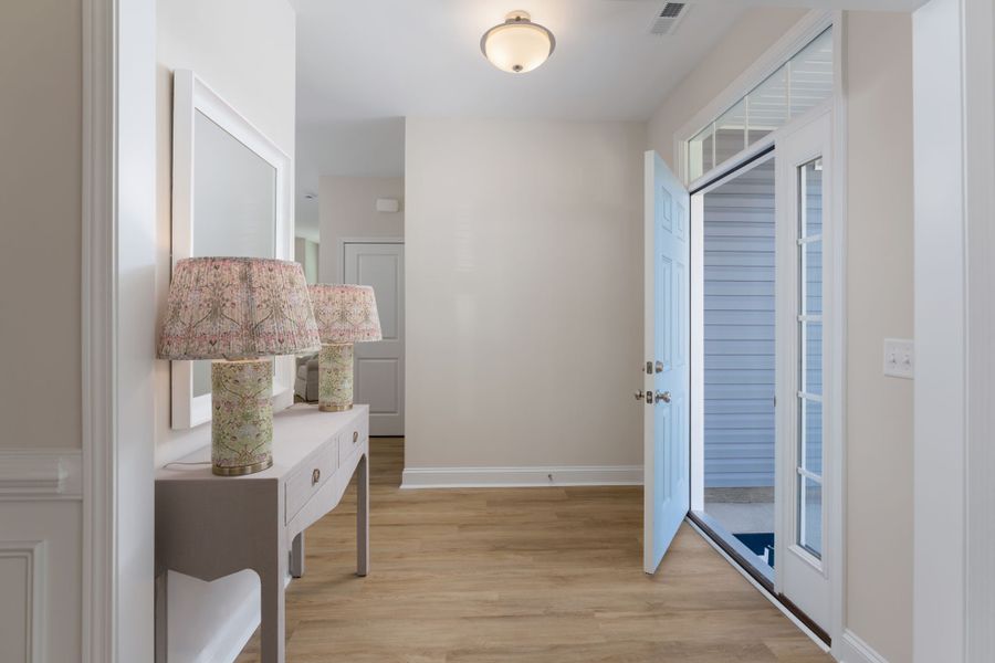 Furnished interior view inside a new home in Parkwood Estates, Leland (Image 14).