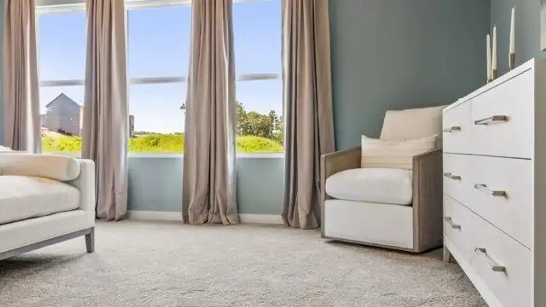 Furnished interior view inside a new home in The Estates at Gainesville Township, Gainesville (Image 12).
