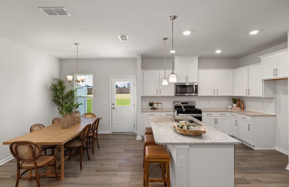 Furnished interior view inside a new home in Saunders Farm, Willow Spring (Image 6).