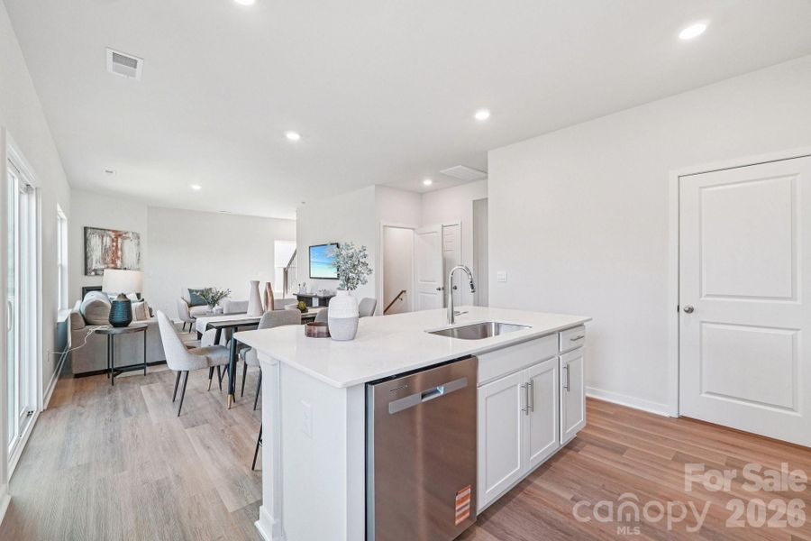 Furnished interior view inside a new home in Lakeshore at Windstone, Mooresville (Image 16).