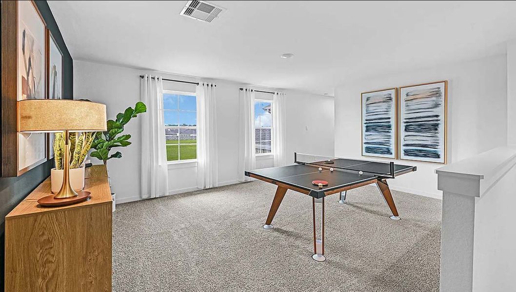 Furnished interior view inside a new home in Emberly, Beasley (Image 16). Furnished interior view inside a new home in Emberly, Beasley (Image 16).