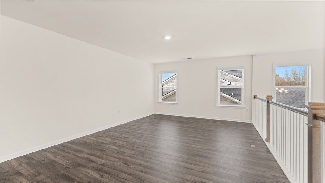 Spacious, unfurnished interior of a new home in The Gates at Pates Creek, Hampton (Image 38).