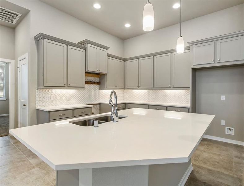 Furnished interior view inside a new home in Wood Leaf Reserve, Tomball (Image 11).