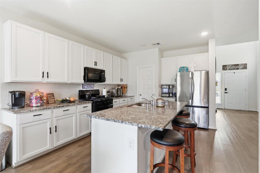 Furnished interior view inside a new home in Oakwood Estates, Waller (Image 11).