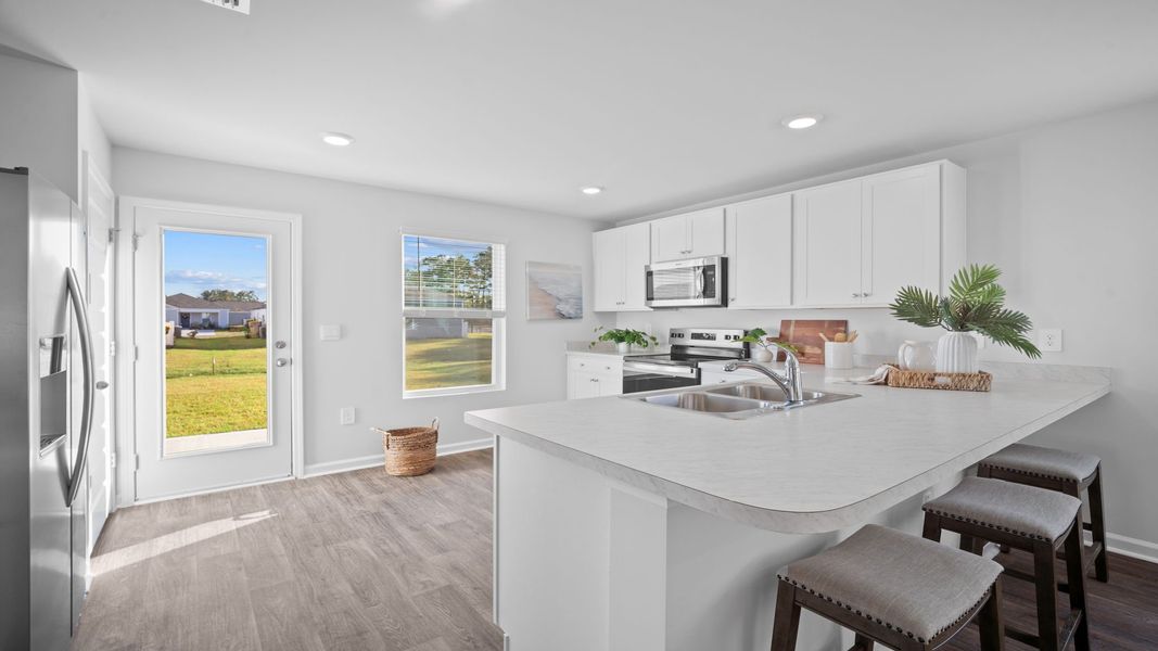 Furnished interior view inside a new home in Rice Hope, Port Wentworth (Image 9). Furnished interior view inside a new home in Rice Hope, Port Wentworth (Image 9).