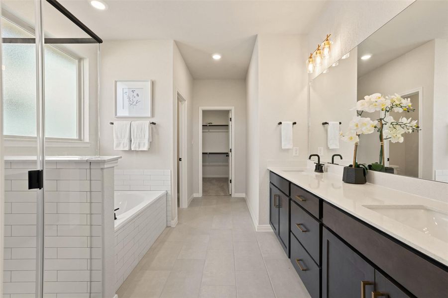 Furnished interior view inside a new home in Rolling Glen, Hutto (Image 5). Furnished interior view inside a new home in Rolling Glen, Hutto (Image 5).