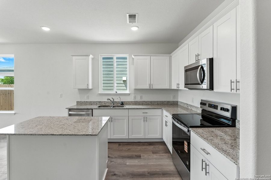 Furnished interior view inside a new home in Lily Springs, Seguin (Image 9). Furnished interior view inside a new home in Lily Springs, Seguin (Image 9).